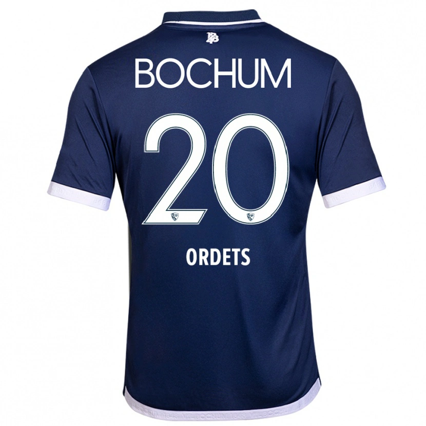 Danxen Damen Ivan Ordets #20 Marineblau Weiß Heimtrikot Trikot 2025/26 T-Shirt Österreich