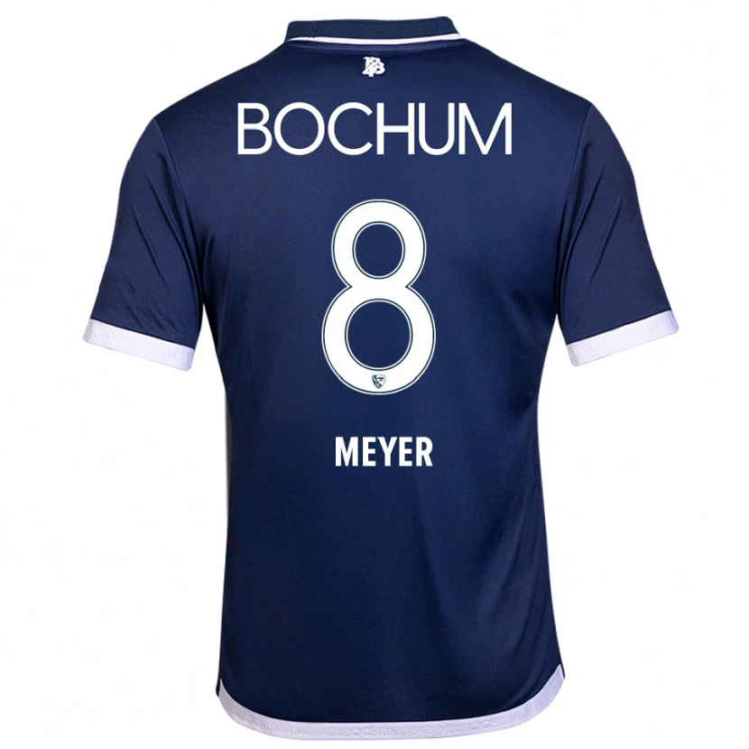 Danxen Damen Tom Meyer #8 Marineblau Weiß Heimtrikot Trikot 2025/26 T-Shirt Österreich