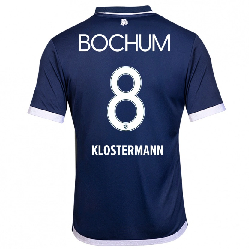 Danxen Damen Michelle Klostermann #8 Marineblau Weiß Heimtrikot Trikot 2025/26 T-Shirt Österreich