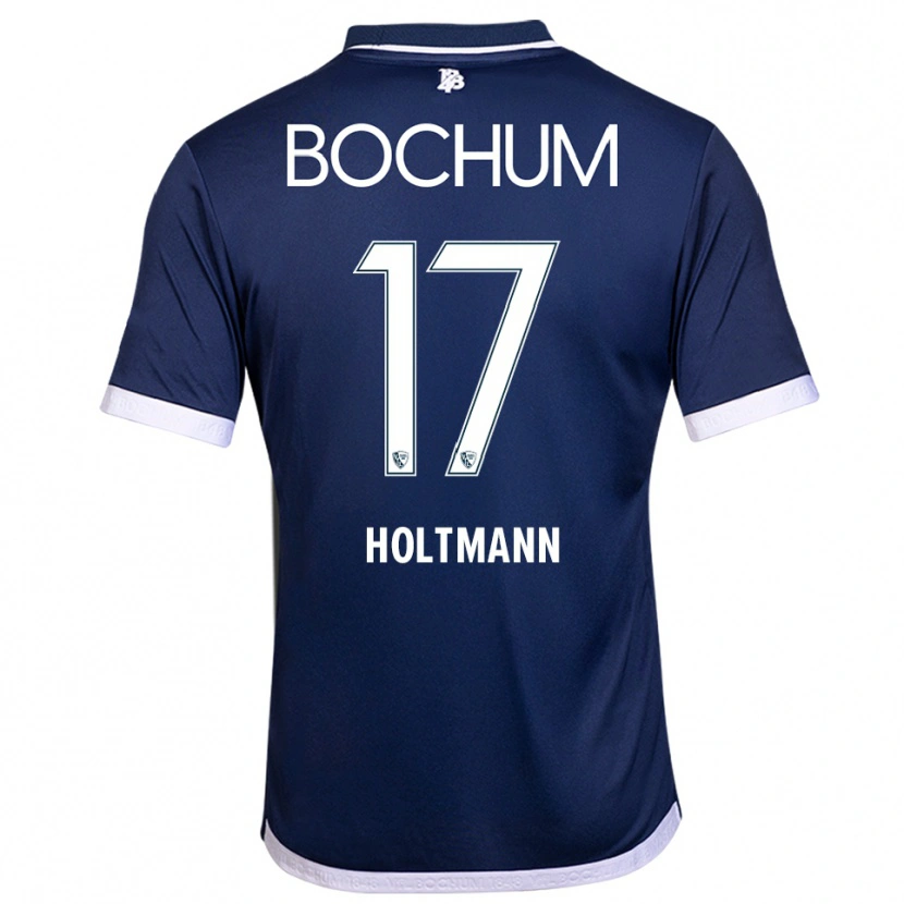 Danxen Damen Gerrit Holtmann #17 Marineblau Weiß Heimtrikot Trikot 2025/26 T-Shirt Österreich