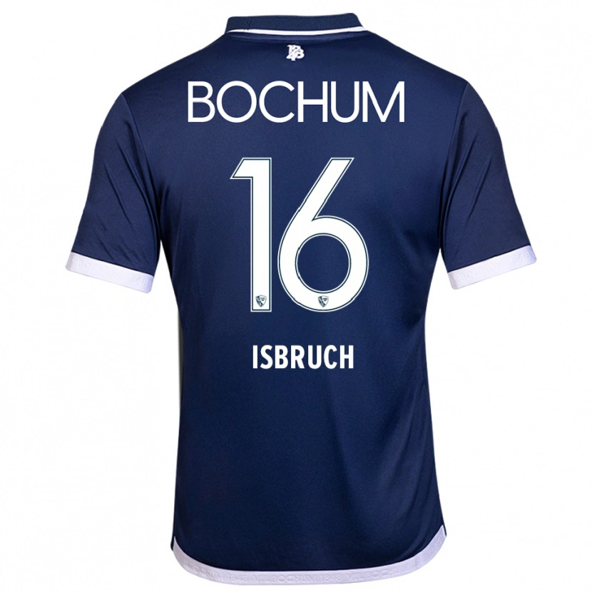 Danxen Damen Lasse Isbruch #16 Marineblau Weiß Heimtrikot Trikot 2025/26 T-Shirt Österreich