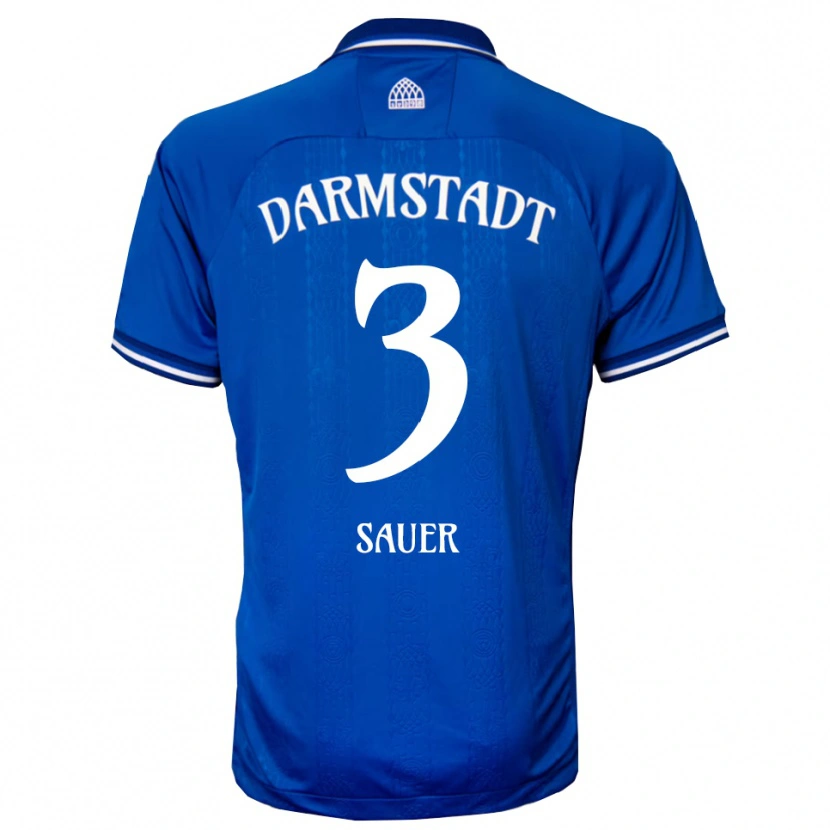 Danxen Damen Nick Sauer #3 Blau Weiß Heimtrikot Trikot 2025/26 T-Shirt Österreich