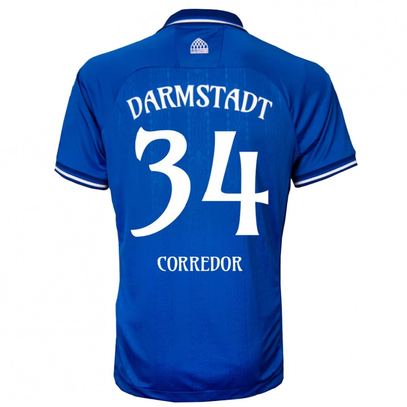 Danxen Damen Killian Corredor #34 Blau Weiß Heimtrikot Trikot 2025/26 T-Shirt Österreich