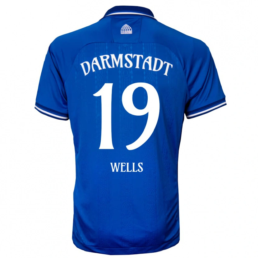 Danxen Damen Finnley Wells #19 Blau Weiß Heimtrikot Trikot 2025/26 T-Shirt Österreich