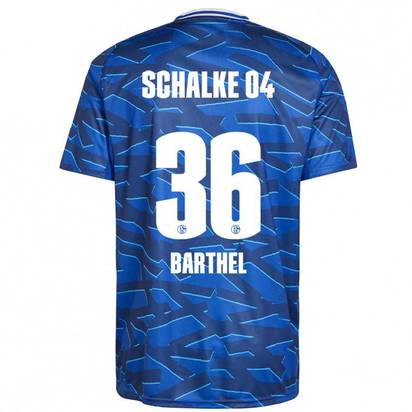 Danxen Damen Niklas Barthel #36 Königsblau Weiß Heimtrikot Trikot 2025/26 T-Shirt Österreich