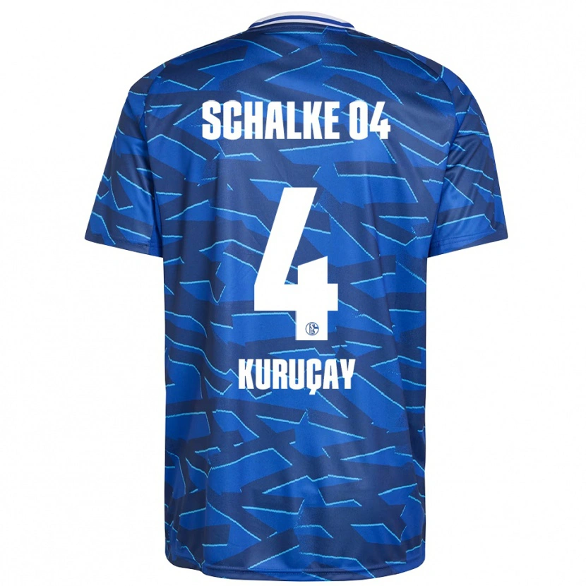 Danxen Damen Hasan Kuruçay #4 Königsblau Weiß Heimtrikot Trikot 2025/26 T-Shirt Österreich