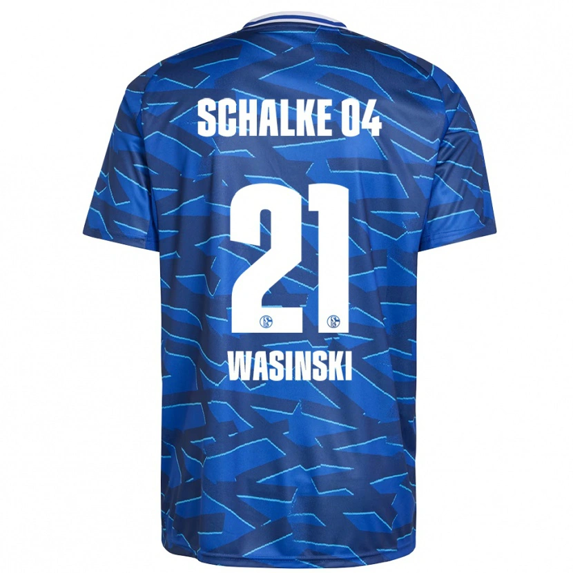Danxen Damen Martin Wasinski #21 Königsblau Weiß Heimtrikot Trikot 2025/26 T-Shirt Österreich