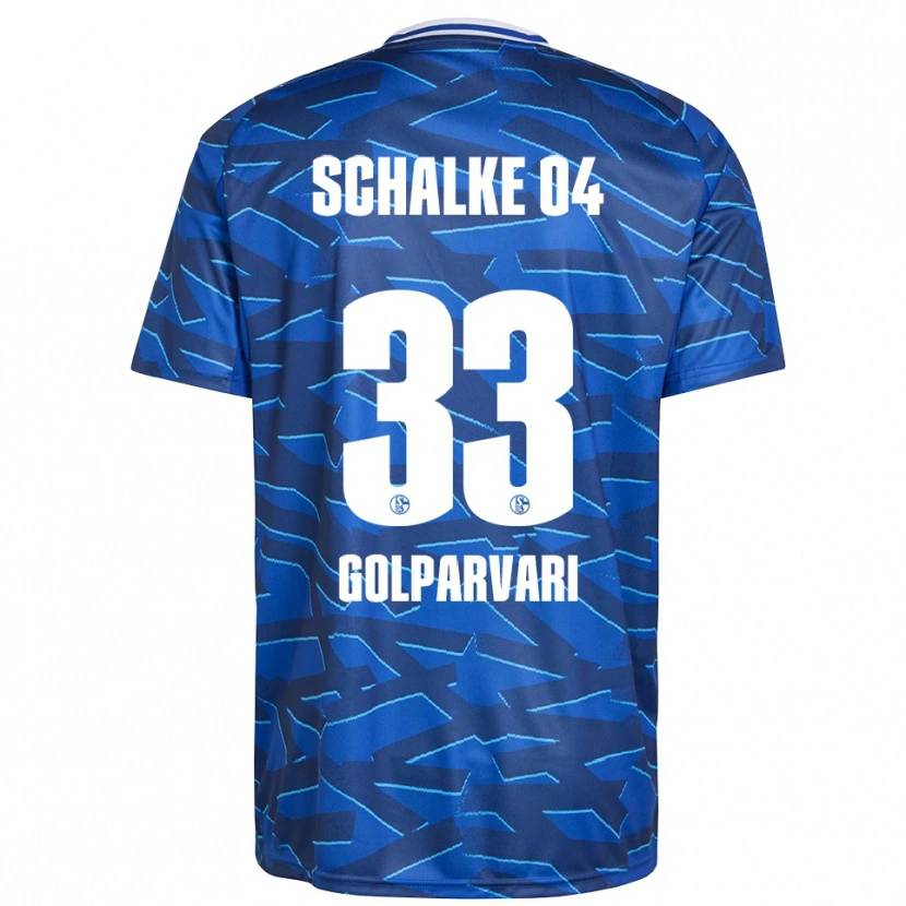 Danxen Damen Tara Golparvari #33 Königsblau Weiß Heimtrikot Trikot 2025/26 T-Shirt Österreich