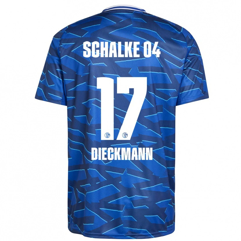 Danxen Damen Jonas Dieckmann #17 Königsblau Weiß Heimtrikot Trikot 2025/26 T-Shirt Österreich