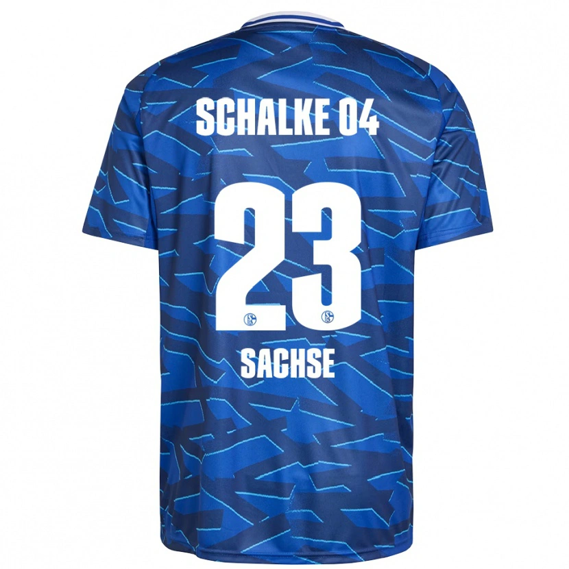 Danxen Damen Jakob Sachse #23 Königsblau Weiß Heimtrikot Trikot 2025/26 T-Shirt Österreich