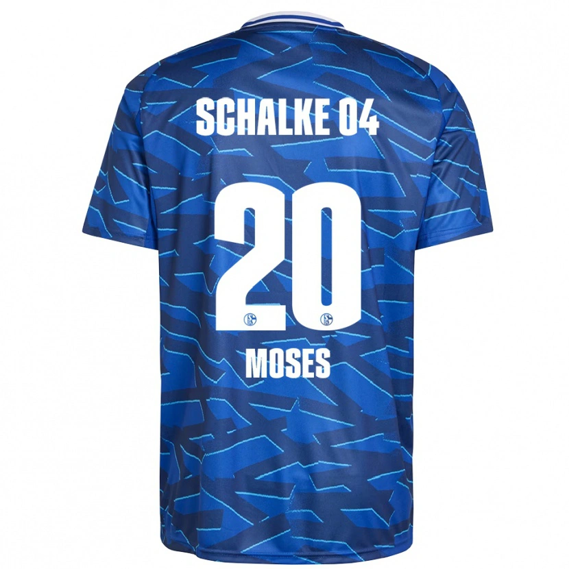 Danxen Damen Jennifer Moses #20 Königsblau Weiß Heimtrikot Trikot 2025/26 T-Shirt Österreich