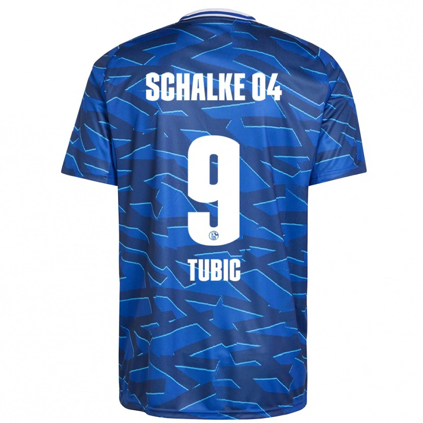 Danxen Damen Malik Tubic #9 Königsblau Weiß Heimtrikot Trikot 2025/26 T-Shirt Österreich
