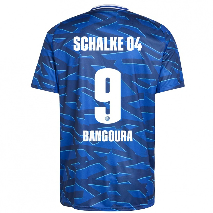 Danxen Damen Aboubacar Bangoura #9 Königsblau Weiß Heimtrikot Trikot 2025/26 T-Shirt Österreich