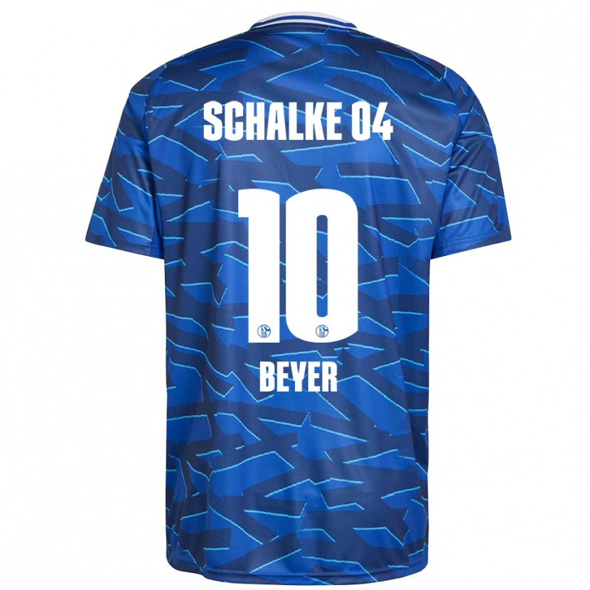 Danxen Damen Pia Beyer #10 Königsblau Weiß Heimtrikot Trikot 2025/26 T-Shirt Österreich