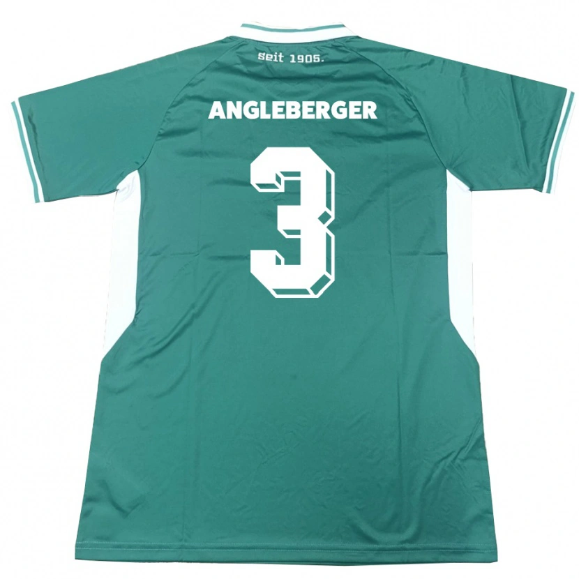 Danxen Damen Devin Angleberger #3 Grün Weiß Heimtrikot Trikot 2025/26 T-Shirt Österreich