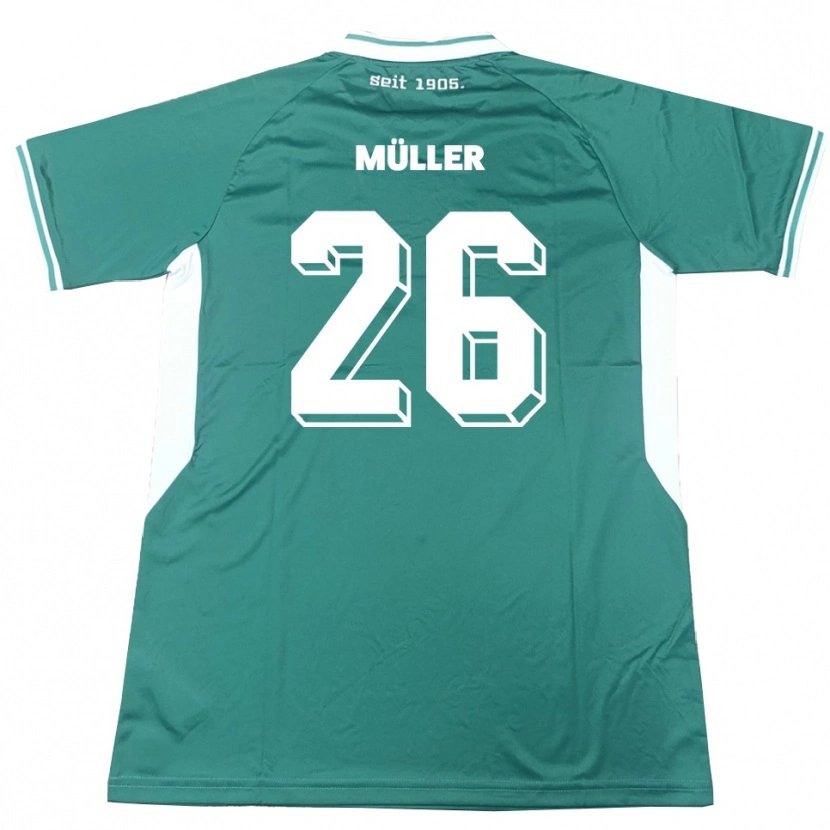Danxen Damen Maro Müller #26 Grün Weiß Heimtrikot Trikot 2025/26 T-Shirt Österreich