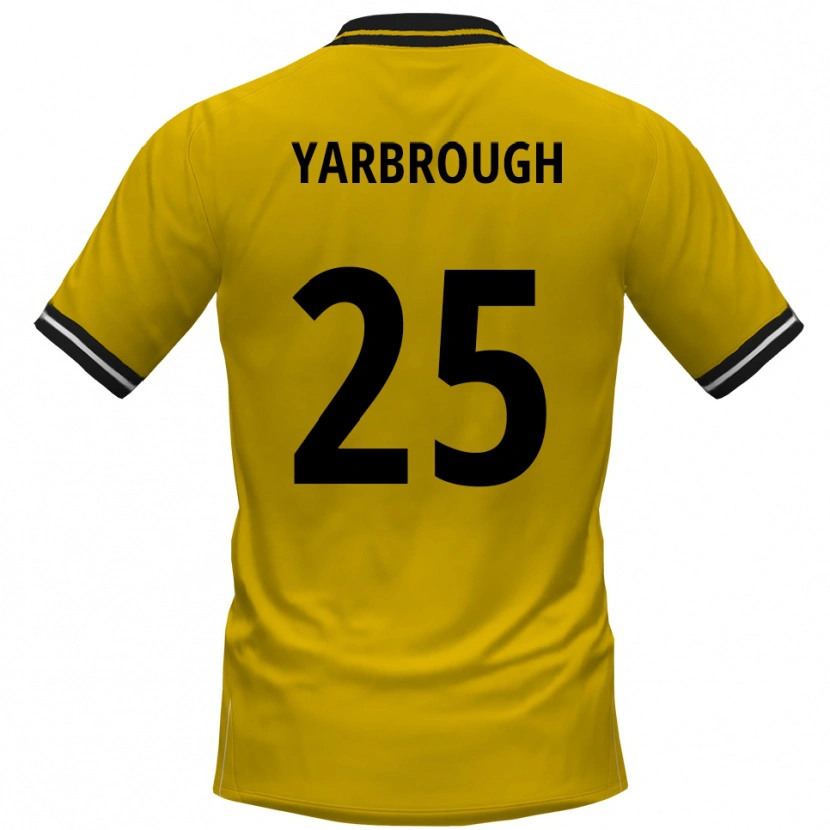 Danxen Damen Lamar Yarbrough #25 Gelb Schwarz Heimtrikot Trikot 2025/26 T-Shirt Österreich