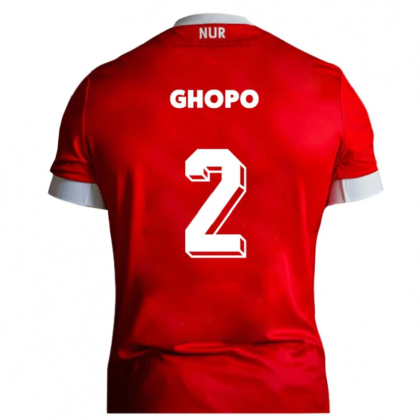 Danxen Damen Morel Ghopo #2 Rot Weiß Heimtrikot Trikot 2025/26 T-Shirt Österreich