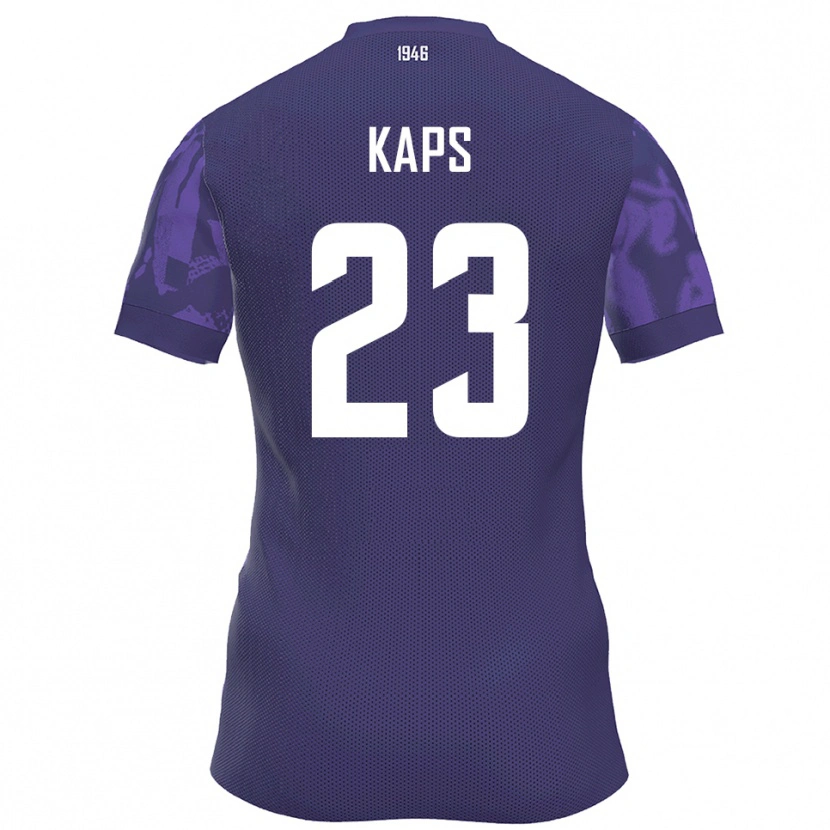 Danxen Damen Hugo Kaps #23 Lila Weiß Heimtrikot Trikot 2025/26 T-Shirt Österreich