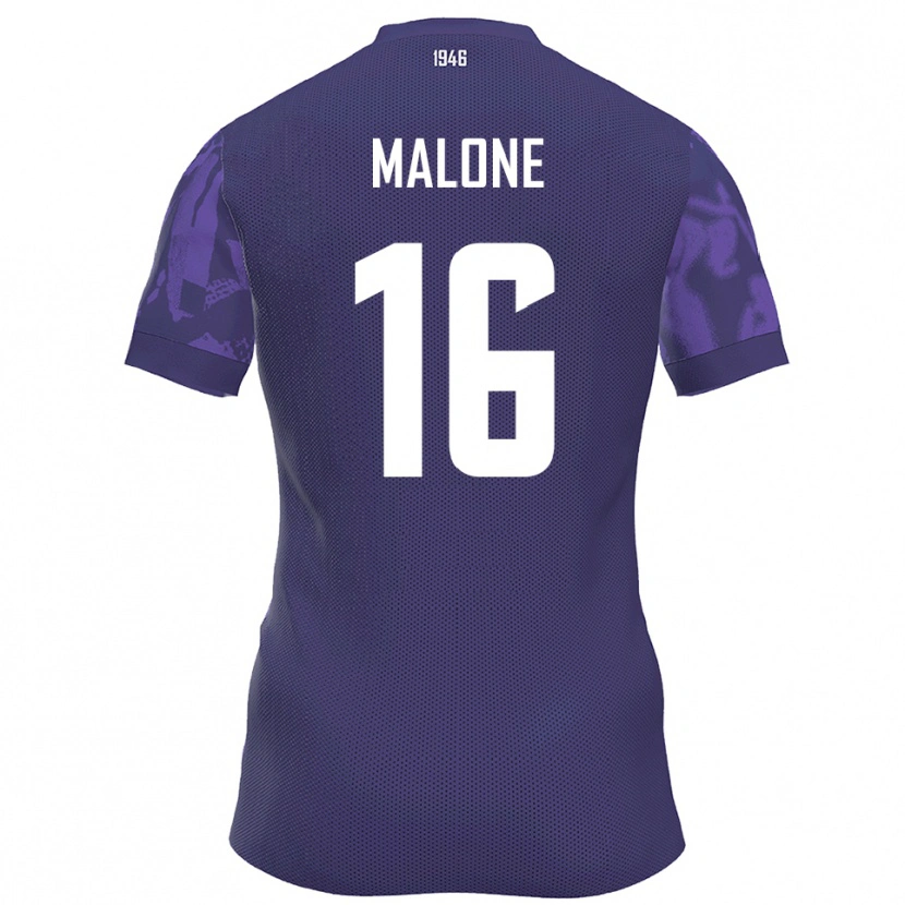 Danxen Damen Ryan Malone #16 Lila Weiß Heimtrikot Trikot 2025/26 T-Shirt Österreich