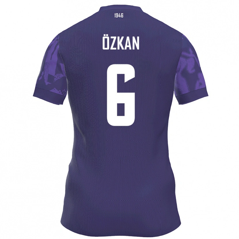 Danxen Damen Can Özkan #6 Lila Weiß Heimtrikot Trikot 2025/26 T-Shirt Österreich