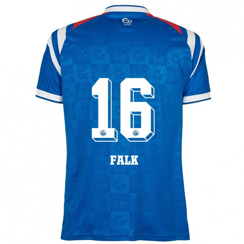 Danxen Damen Robin Falk #16 Blau Weiß Rot Heimtrikot Trikot 2025/26 T-Shirt Österreich