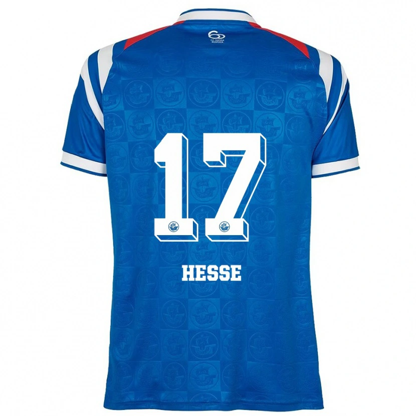 Danxen Damen Julia Hesse #17 Blau Weiß Rot Heimtrikot Trikot 2025/26 T-Shirt Österreich