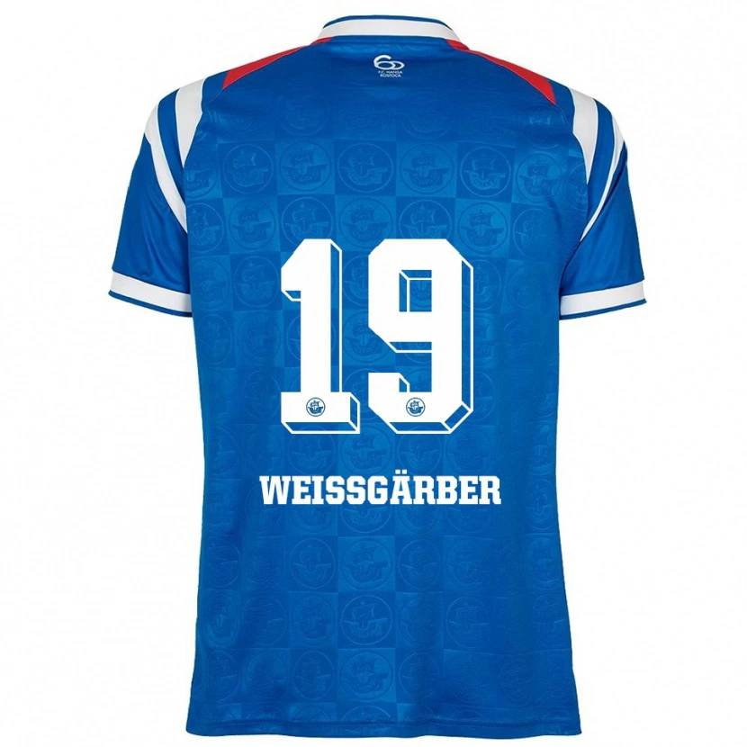 Danxen Damen Ronja Weißgärber #19 Blau Weiß Rot Heimtrikot Trikot 2025/26 T-Shirt Österreich