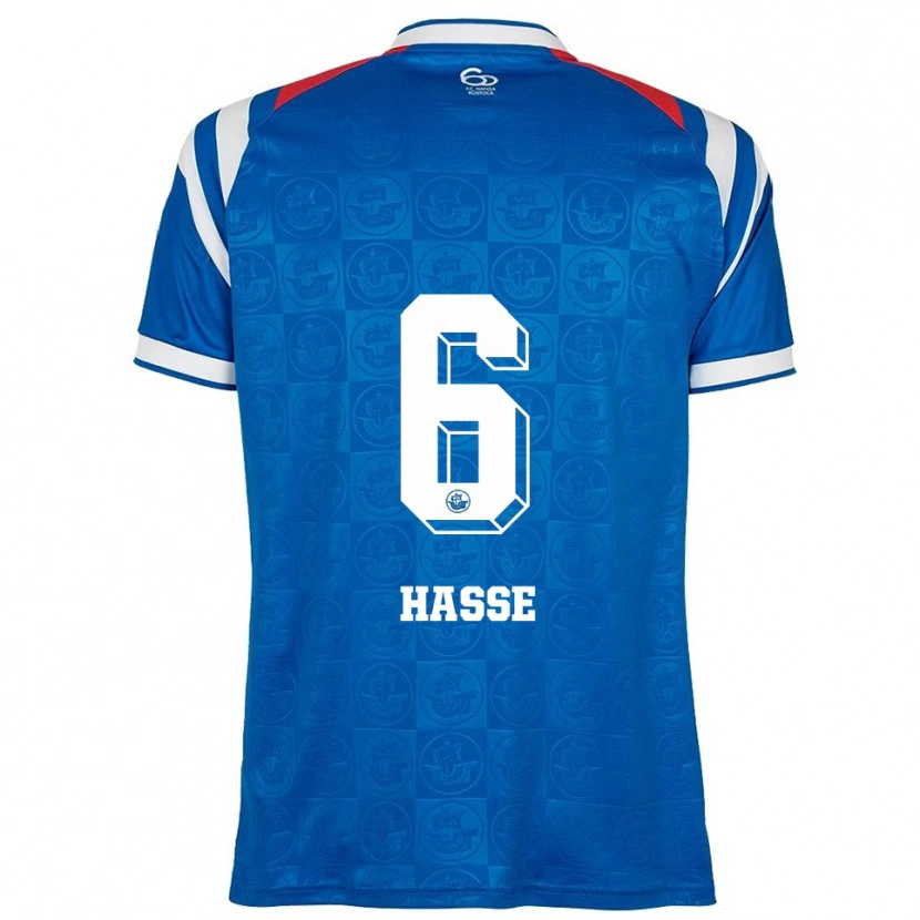 Danxen Damen Matti Hasse #6 Blau Weiß Rot Heimtrikot Trikot 2025/26 T-Shirt Österreich