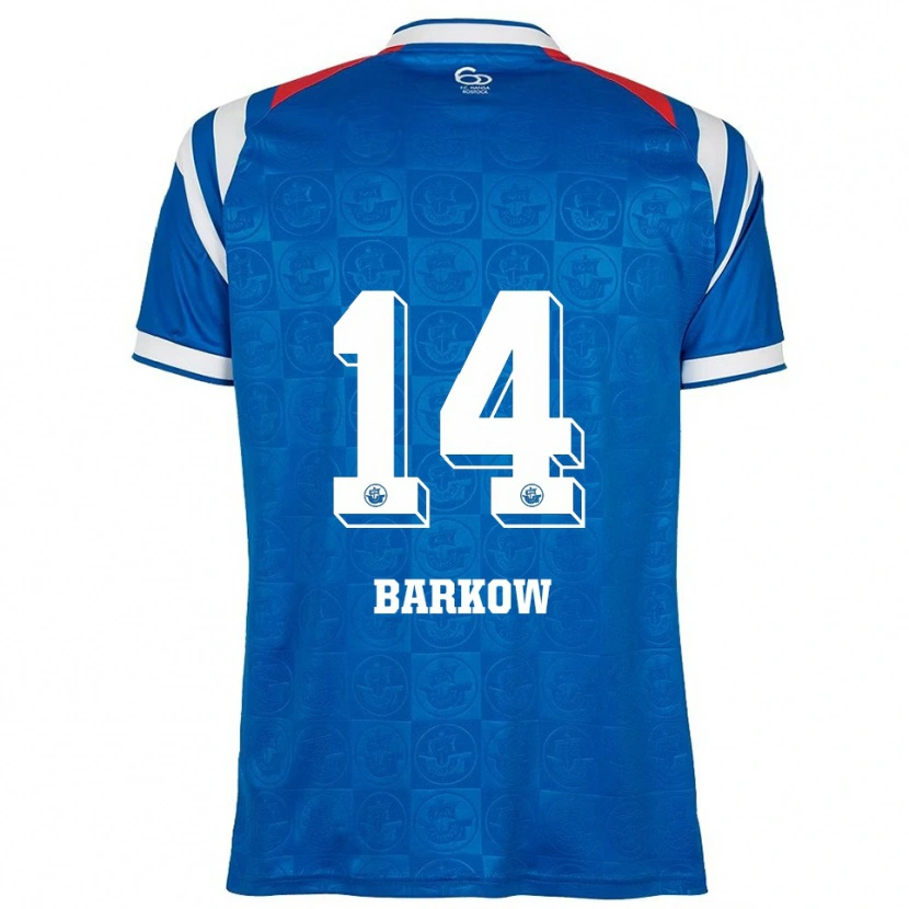 Danxen Damen Louis Barkow #14 Blau Weiß Rot Heimtrikot Trikot 2025/26 T-Shirt Österreich