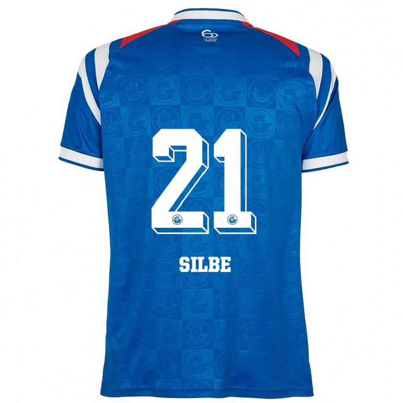 Danxen Damen Johanna Silbe #21 Blau Weiß Rot Heimtrikot Trikot 2025/26 T-Shirt Österreich