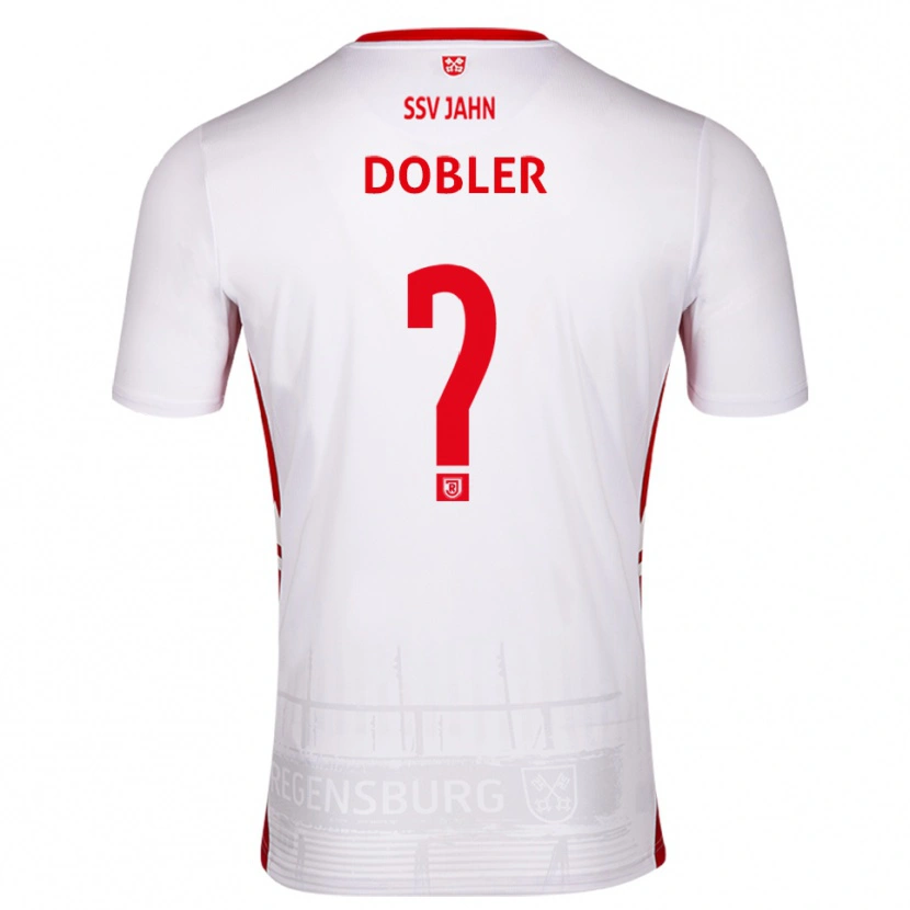 Danxen Damen Maximilian Dobler #0 Weiß Rot Heimtrikot Trikot 2025/26 T-Shirt Österreich