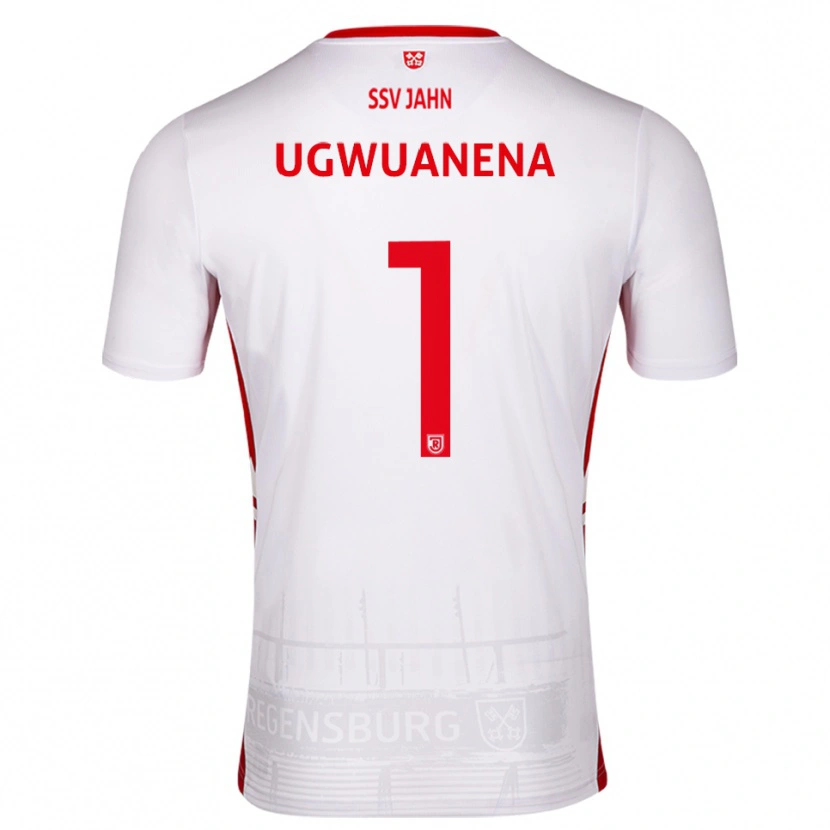 Danxen Damen Marvellous Ugwuanena #1 Weiß Rot Heimtrikot Trikot 2025/26 T-Shirt Österreich