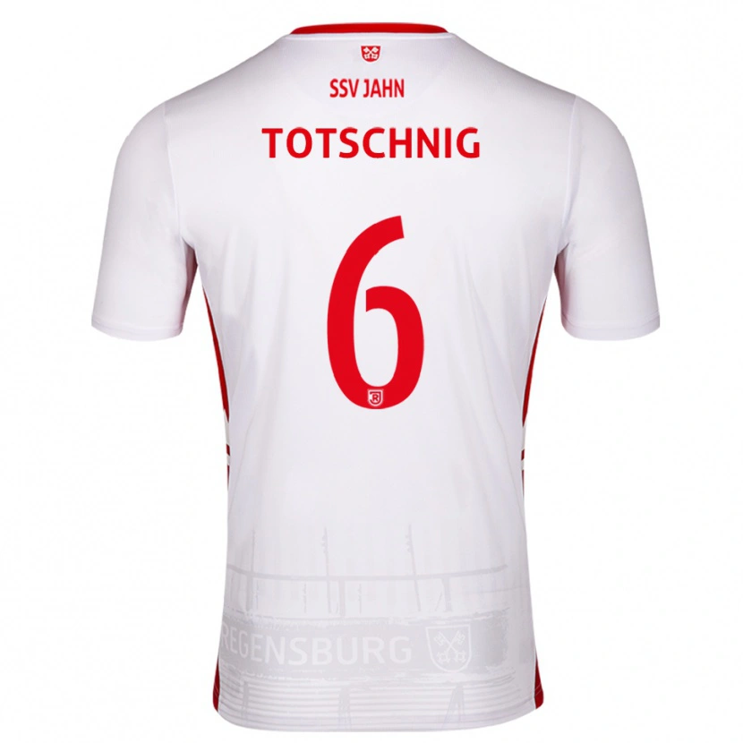 Danxen Damen Josef Totschnig #6 Weiß Rot Heimtrikot Trikot 2025/26 T-Shirt Österreich