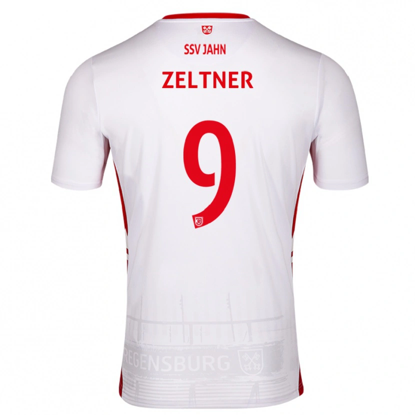 Danxen Damen Milan Zeltner #9 Weiß Rot Heimtrikot Trikot 2025/26 T-Shirt Österreich