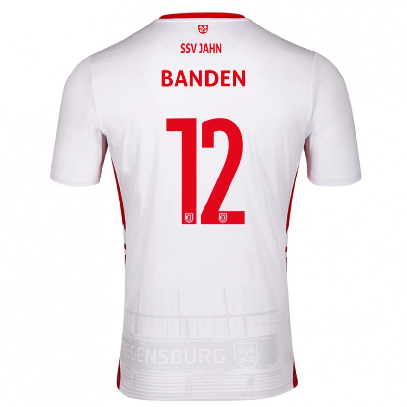 Danxen Damen Ante Banden #12 Weiß Rot Heimtrikot Trikot 2025/26 T-Shirt Österreich