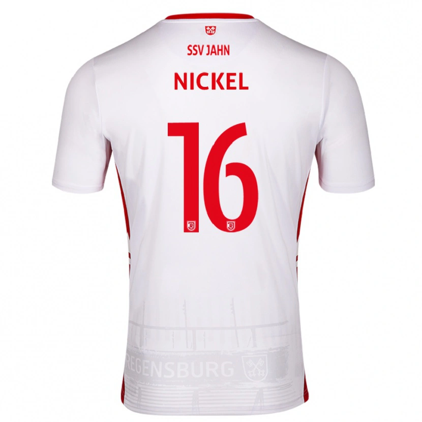 Danxen Damen Marlon Nickel #16 Weiß Rot Heimtrikot Trikot 2025/26 T-Shirt Österreich