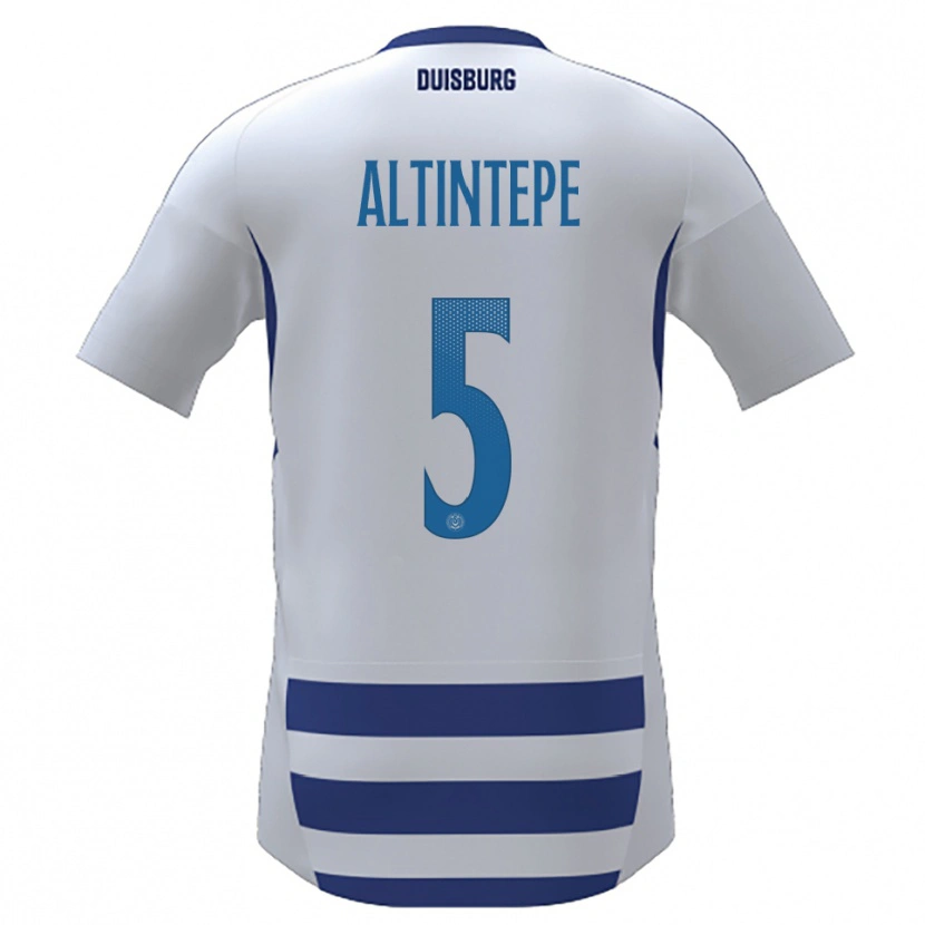 Danxen Damen Sükeyne Altintepe #5 Weiß Blau Heimtrikot Trikot 2025/26 T-Shirt Österreich