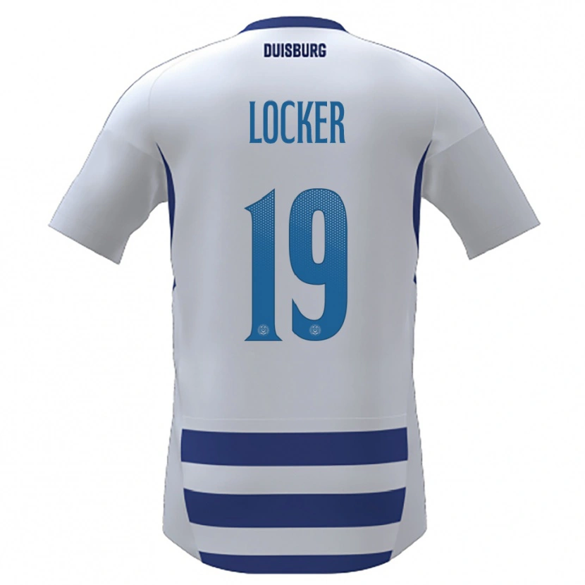 Danxen Damen Marie Locker #19 Weiß Blau Heimtrikot Trikot 2025/26 T-Shirt Österreich