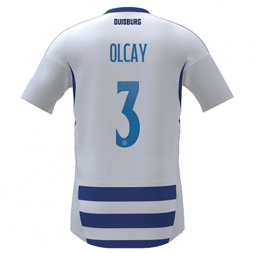 Danxen Damen Kadir Olcay #3 Weiß Blau Heimtrikot Trikot 2025/26 T-Shirt Österreich