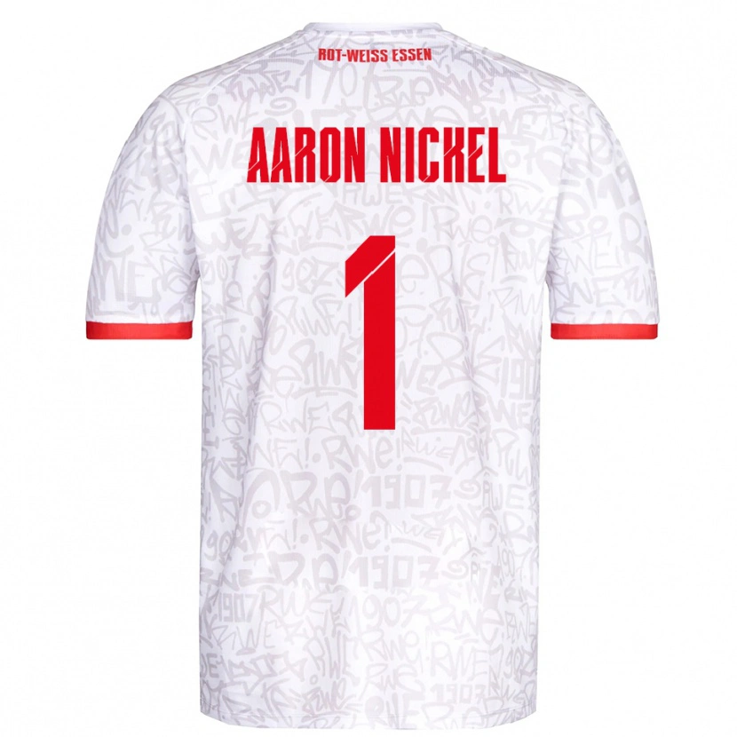 Danxen Damen Arvit Aaron Nickel #1 Weiß Rot Heimtrikot Trikot 2025/26 T-Shirt Österreich