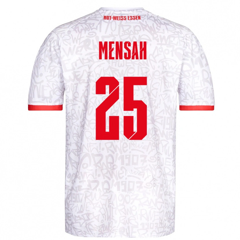 Danxen Damen Franklin Opoku-Mensah #25 Weiß Rot Heimtrikot Trikot 2025/26 T-Shirt Österreich