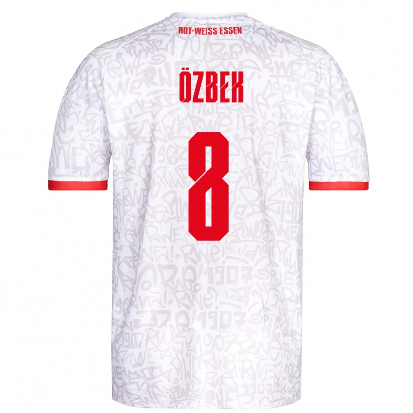 Danxen Damen Boran Özbek #8 Weiß Rot Heimtrikot Trikot 2025/26 T-Shirt Österreich