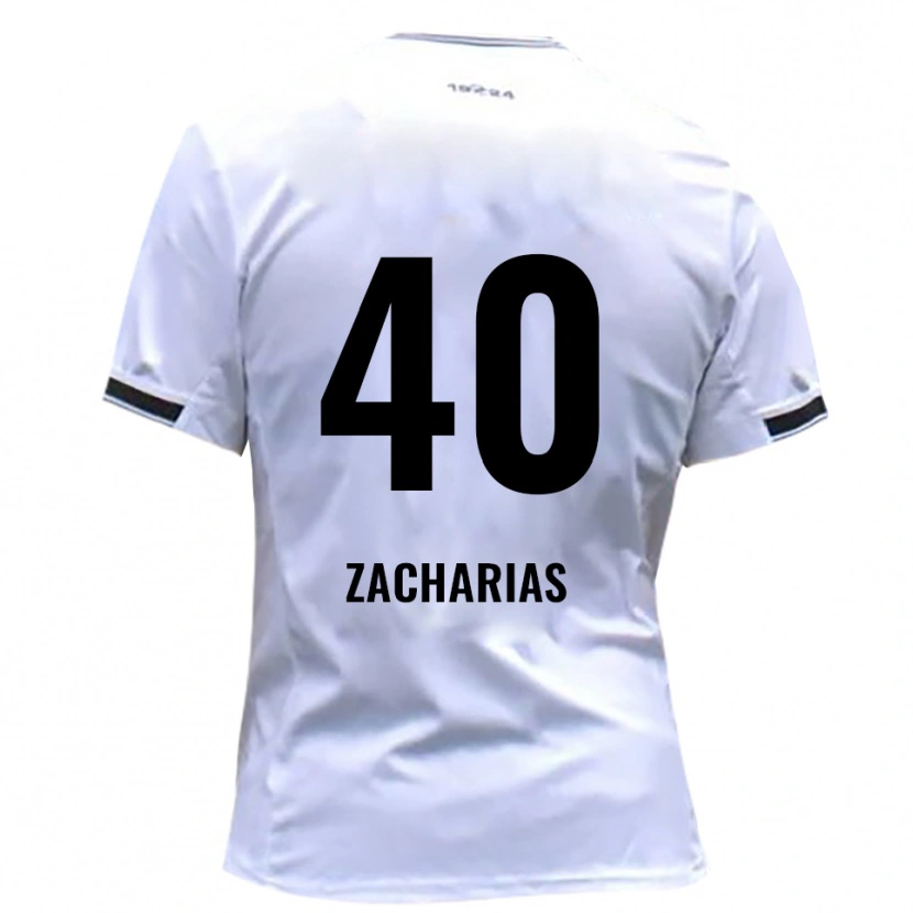 Danxen Damen Marlon Zacharias #40 Weiß Rot Heimtrikot Trikot 2025/26 T-Shirt Österreich