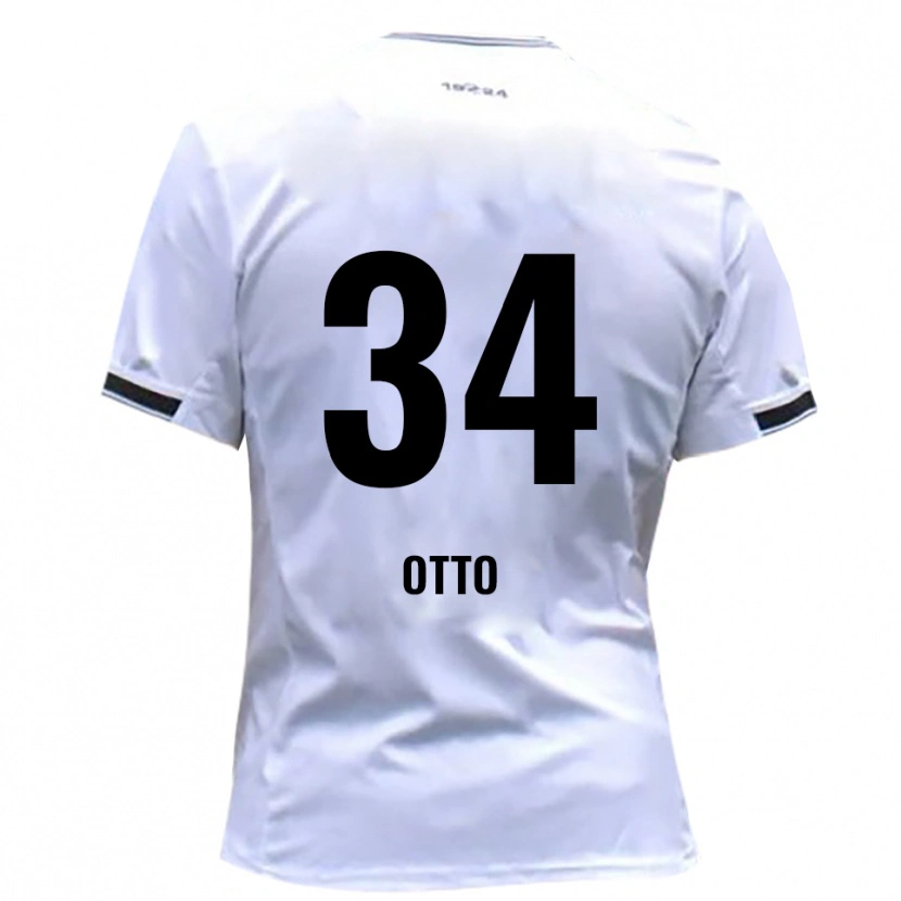 Danxen Damen Fynn Otto #34 Weiß Rot Heimtrikot Trikot 2025/26 T-Shirt Österreich
