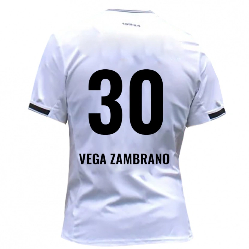 Danxen Damen Lian Vega Zambrano #30 Weiß Rot Heimtrikot Trikot 2025/26 T-Shirt Österreich