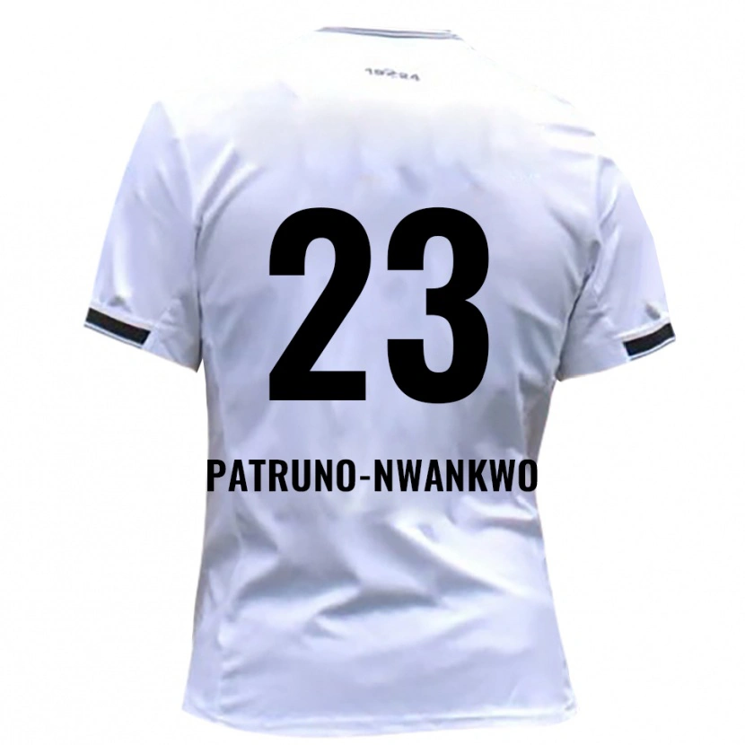 Danxen Damen Josiah Patruno-Nwankwo #23 Weiß Rot Heimtrikot Trikot 2025/26 T-Shirt Österreich