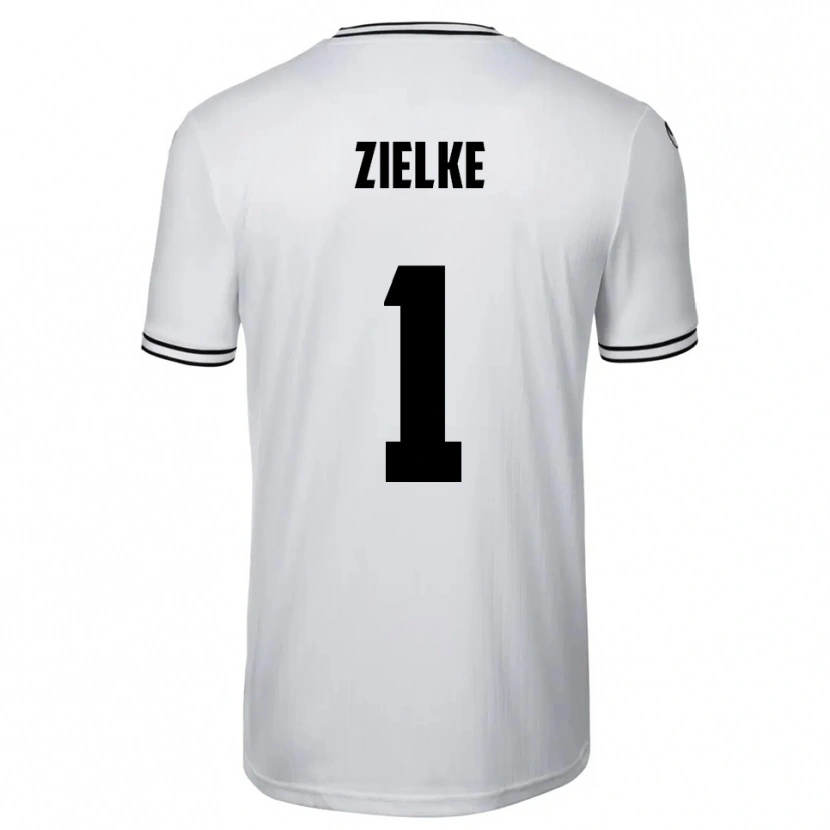 Danxen Damen Paul Zielke #1 Weiß Schwarz Heimtrikot Trikot 2025/26 T-Shirt Österreich