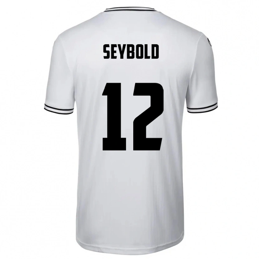 Danxen Damen Marvin Seybold #12 Weiß Schwarz Heimtrikot Trikot 2025/26 T-Shirt Österreich