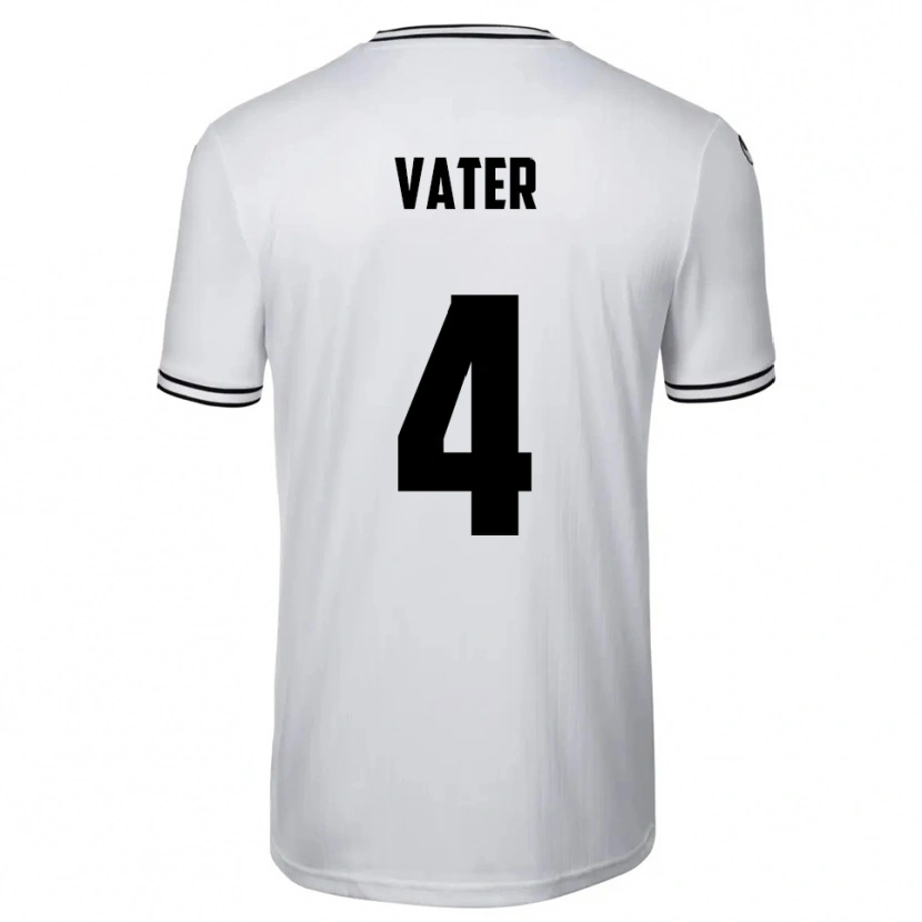 Danxen Damen Felix Vater #4 Weiß Schwarz Heimtrikot Trikot 2025/26 T-Shirt Österreich